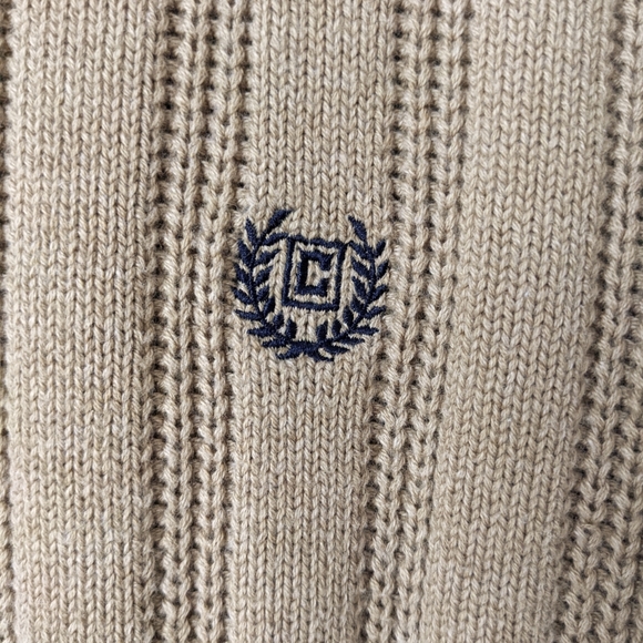 Chaps Vintage Crew Neck Long Sleeve Sweater - Picture 4 of 5